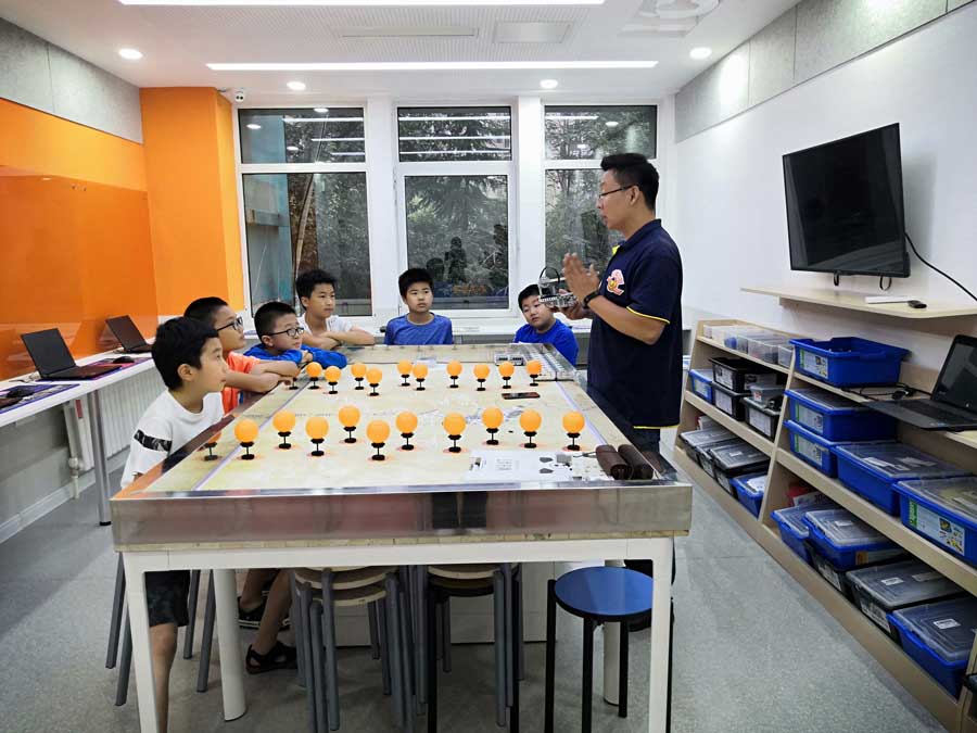 老师讲课中